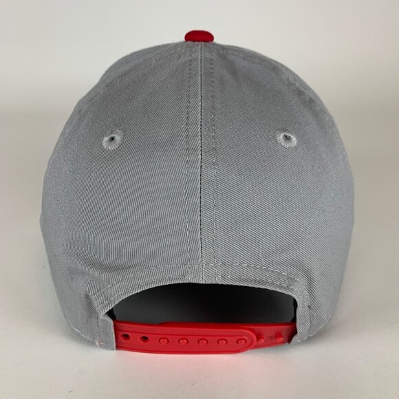 St Louis Cardinals MLB Gray Red New Era 9Forty Snapback Hat New - Picture 3 of 6